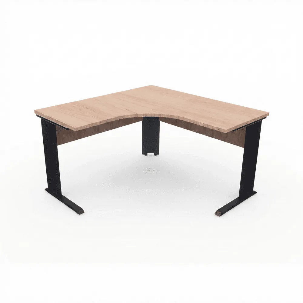 Mesa delta | Pé metálico